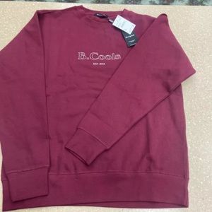 Nordstrom, Barney Cools, Crew Sweatshirt, Burgundy,